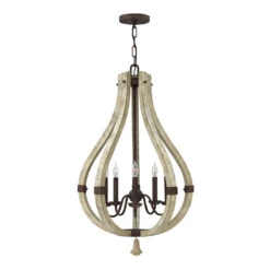 Hinkley Middlefield 5 Light Chandelier - Iron