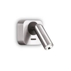 Bean Square LED Reading Light - Nickel
