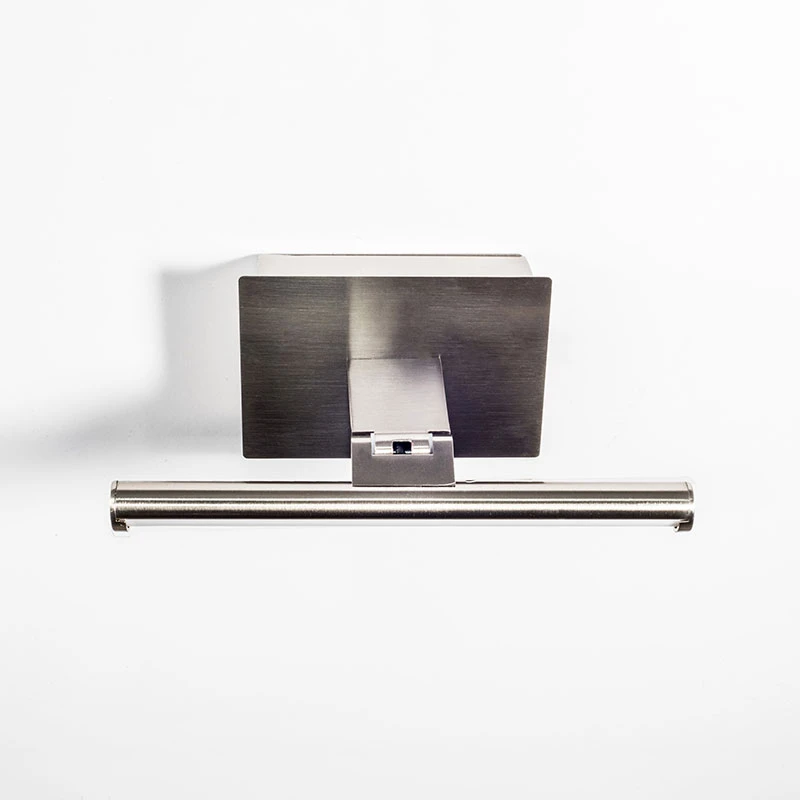 Slimline Small Battery Operated LED Picture Light - Satin Nickel