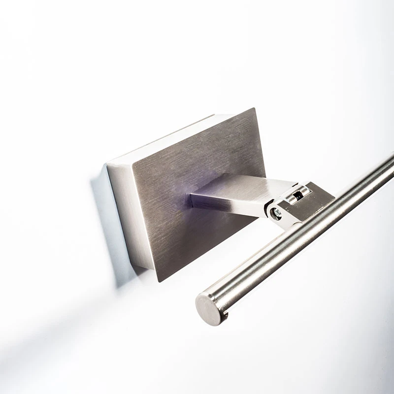 Slimline Small Battery Operated LED Picture Light - Satin Nickel - Image 3