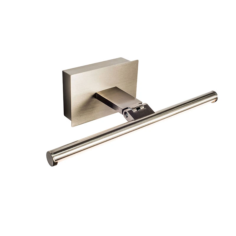 Slimline Medium Battery Operated LED Picture Light With Remote Control - Satin Nickel - Image 3