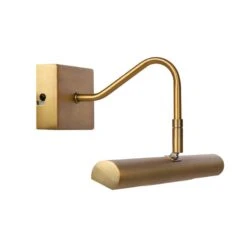 Lucide Vinz Picture Light - Matt Gold