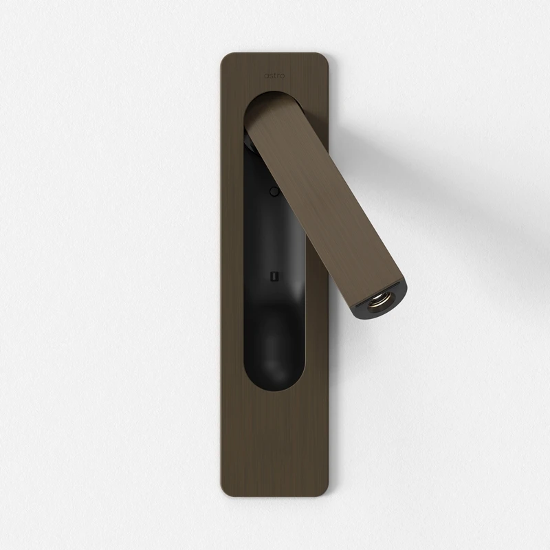 Astro Keta Recessed LED Wall Light - Bronze - Image 2