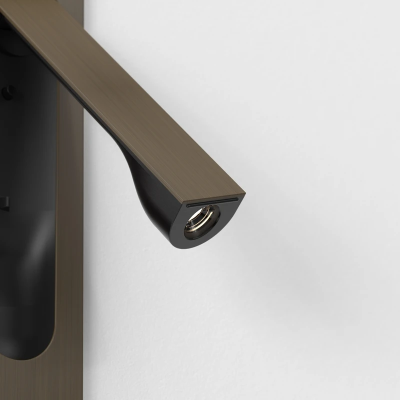 Astro Keta Recessed LED Wall Light - Bronze - Image 7