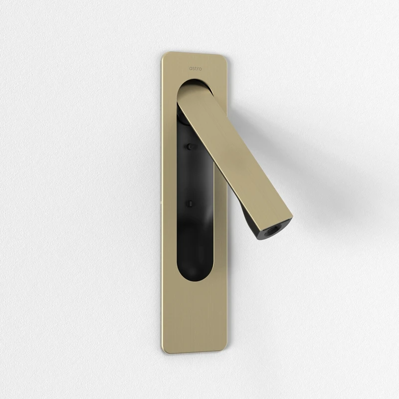 Astro Keta Recessed LED Wall Light - Matt Gold - Image 6