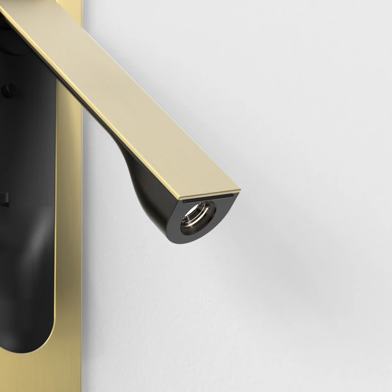 Astro Keta Recessed LED Wall Light - Matt Gold - Image 7