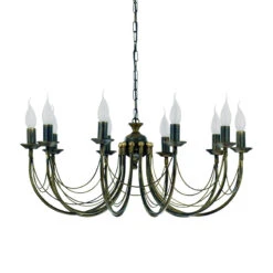 Edit Chateau 10 Light Chandelier - Aged Gold