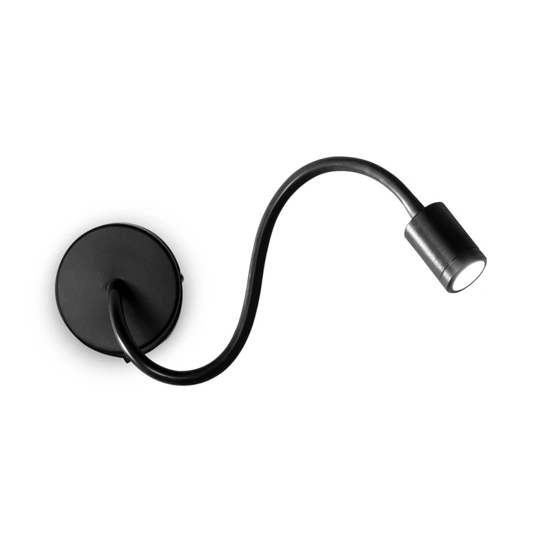 Focus LED Reading Light - Black
