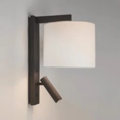 Astro Ravello Wall Light With LED Reading Light - Bronze