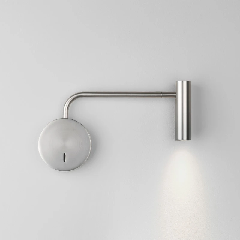 Astro Enna LED Swing Arm Reading Light - Matt Nickel - Image 4