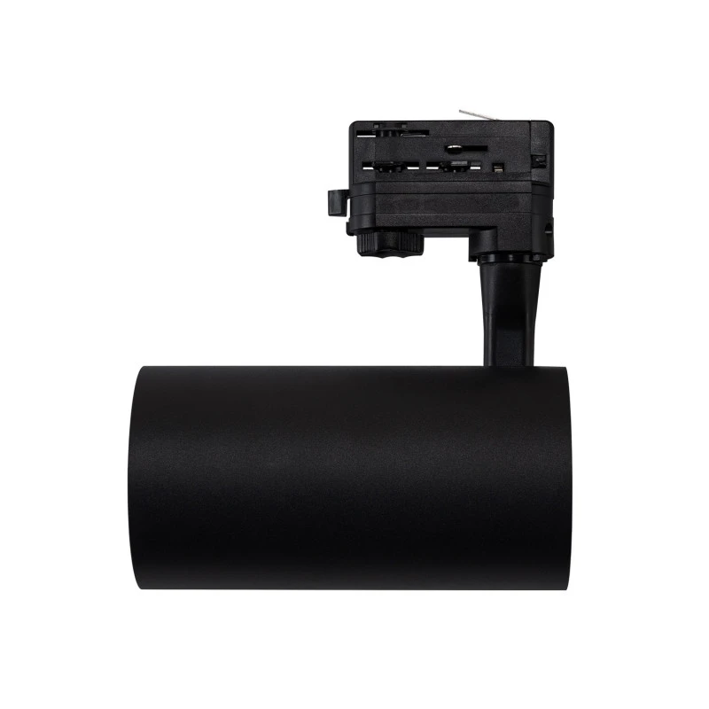 Three Circuit 30W Cool White LED Track Light Vulcan - Black - Image 4