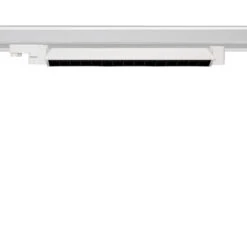 Three Circuit Low Glare 15W Warm White LED Linear Track Light - White