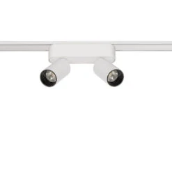 Magnetic Track 25mm Double Super Slim 10W Warm White LED Track Spotlight CRI90 - White