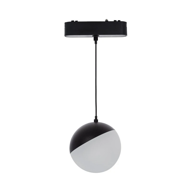 Magnetic Track 25mm Super Slim 10W Warm White LED Track Pendant Light CRI90 - Black - Image 2