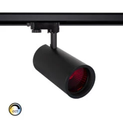 Three Circuit 40W Colour Selectable CCT LED Track Light New D'Angelo Special Food Store LIFUD - Red