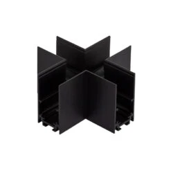 Magnetic Track 20mm Surface X Connector - Black