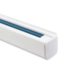 1m Aluminum Three Circuit Track - White