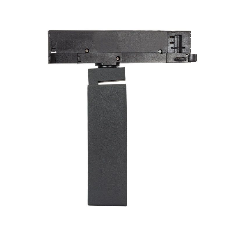 Three Circuit 40W Cool White LED Track Light Marlin -Black - Image 2