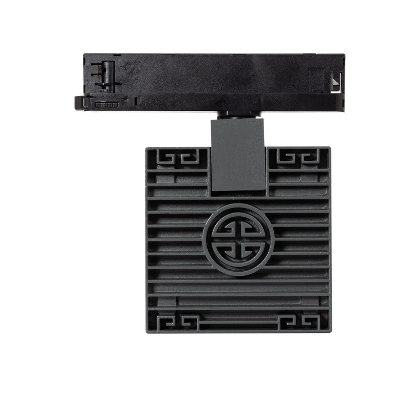 Three Circuit 40W Cool White LED Track Light Marlin -Black - Image 3