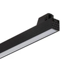 Magnetic Track 20mm Opal 30W Cool White LED Linear Bar Light CRI90 - Black