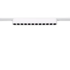 Magnetic Track 25mm Super Slim 12W Cool White LED Linear Track Light CRI90 - White