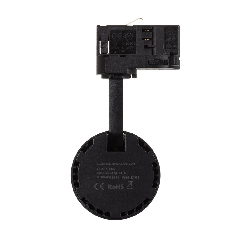 Three Circuit 30W Cool White LED Track Light New Bertha LIFUD - Black - Image 4