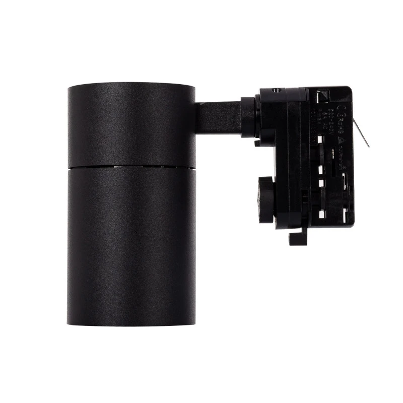 Three Circuit 30W Warm White Dimmable LED Track Light New Mallet - Black - Image 5